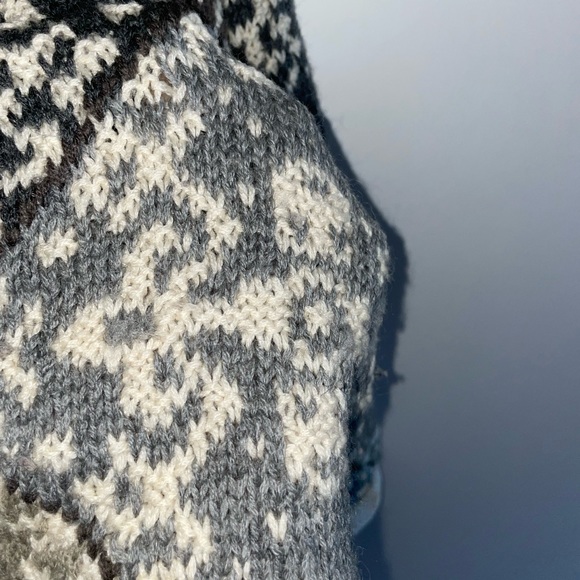 Vintage knit patterned sweater, size M - Picture 6 of 6